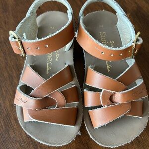 Sun San saltwater swimmer sandals toddler 7 brown